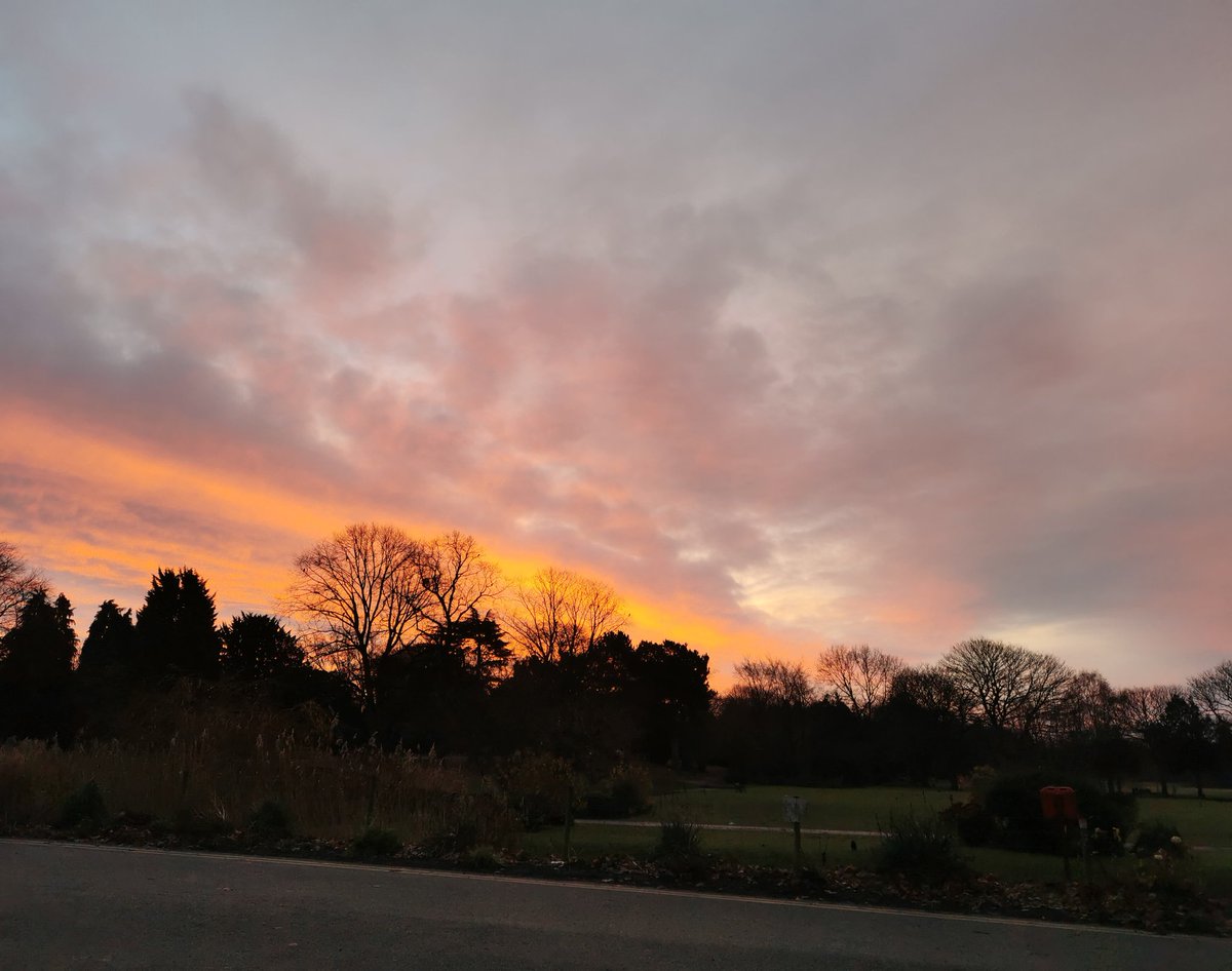 There was a local sunrise as we arrived this morning for set up, the photo doesn't do it justice! Big thanks to our volunteers and 72 runners, joggers and walkers who joined us 👏
