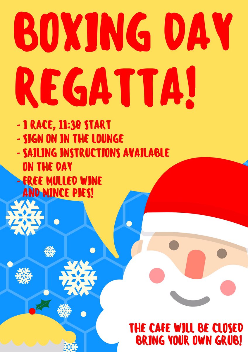 Boxing Day race
Mince pies, mulled wine and 11:30 start.
rutlandsailingclub.co.uk/article/boxing…