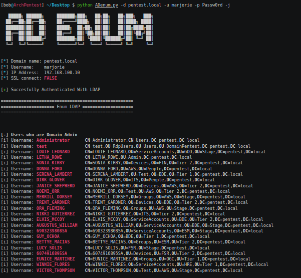 ADenum - A Pentesting Tool That Allows To Find Misconfiguration Through The The Protocol LDAP And Exploit Some Of Those Weaknesses With Kerberos ift.tt/3yiro23 #cybersecurity #bugbountytips #hacking #tools