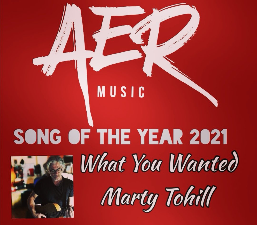 AER Music Song of the Year 2021 is What You Wanted by @martytohill This process began with over 100 songs by independent Irish artists In total 15 people from music lovers to industry types listened & voted Thank you to all who listened and voted..and congratulations Marty