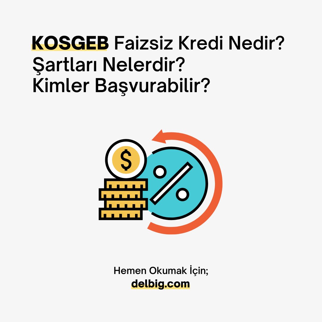 Pandemiden, artan zamlardan veya farklı sebeplerden işletmeniz etkilendi mi? Kosgeb'in faizsiz kredisi sizin için bir fırsat olabilir.
Eğer tüm şartları yerine getiren bir işletmeyseniz bu krediden faydalanabilir, işletmenizi ayakta tutmaya devam edebilirsiniz.
Yazı biyografide❗