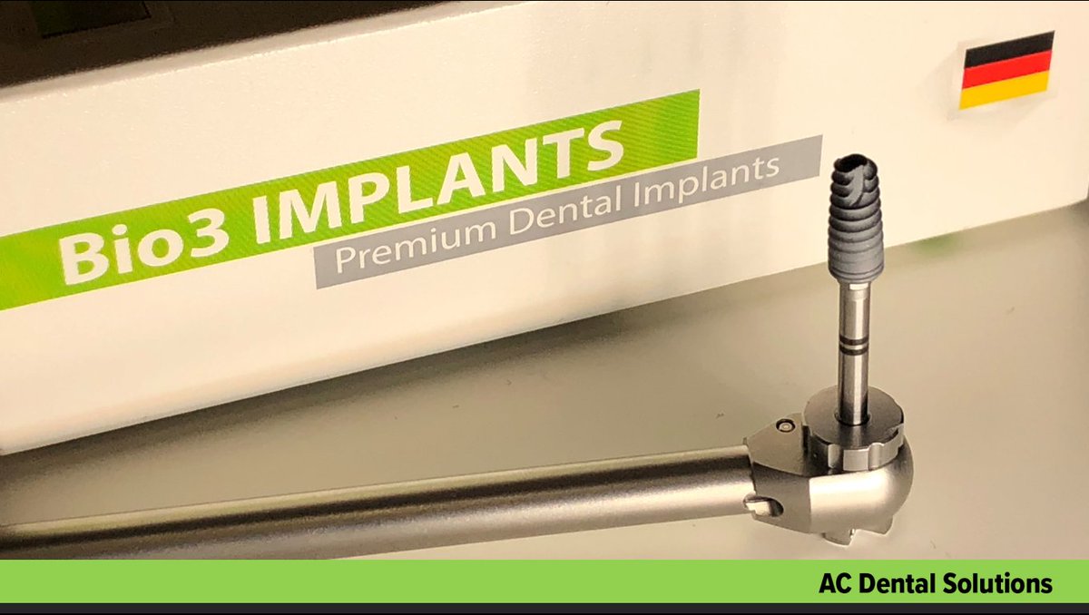 acdentalsolutio's tweet photo. #Bio3Implants, máxima calidad alemana, asequible y con el servicio de #ACDS.
Prueba, compara, confirma y disfruta.
Contacta con nosotros. 
#implantes #cargainmediata #cirugia #bio3acds #flujodigital #blueskyplan #nemotec #realguide #exocad #trend https://t.co/DuIS8uK0L3