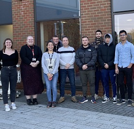 APLFHK's tweet photo. #Northampton_UK
Another great workshop at #ICLT. A big thank you to Mark Bartle of @StahlHolding who has introduced the students to the latest technologies in the production of Automotive leather EasyWhite, low environmental impact & sustainable retanning methods & light-weight https://t.co/bcb374mlQL
