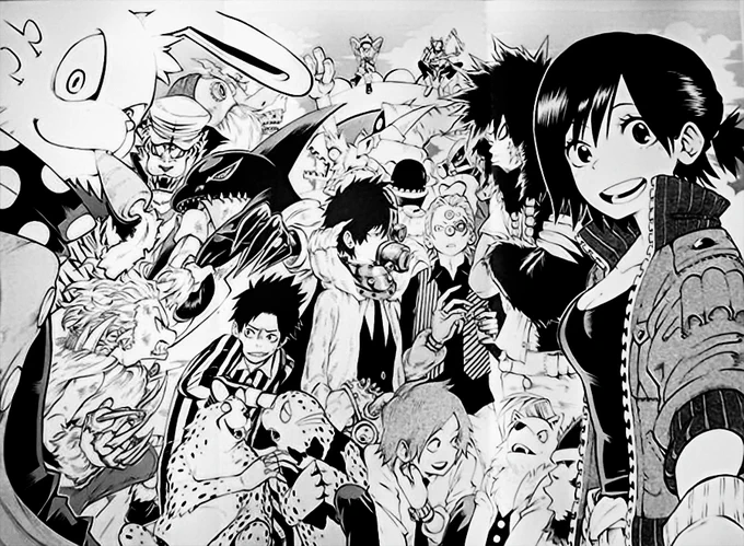 This is the art of one of Horikoshi's letters. Finding "new" official OumaZoo art is the highlight of my day. 