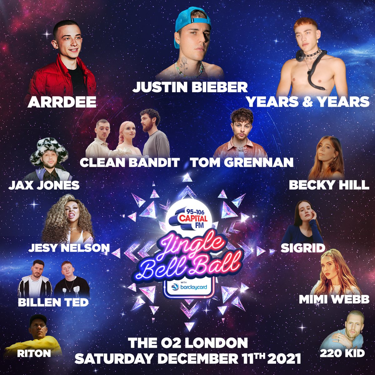 say hello to your #CapitalJBB night one line-up! 🤩 who are you most excited to see?!