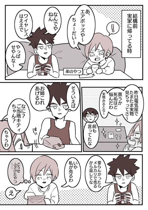 弟と初任給と私 