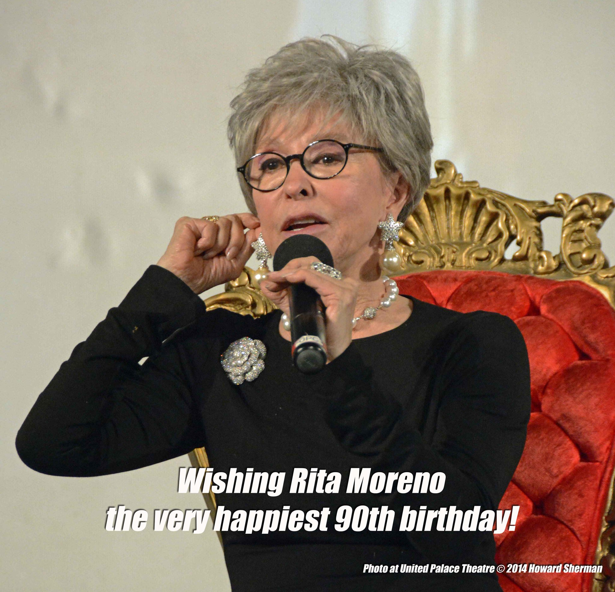Happy 90th birthday, Rita Moreno! 