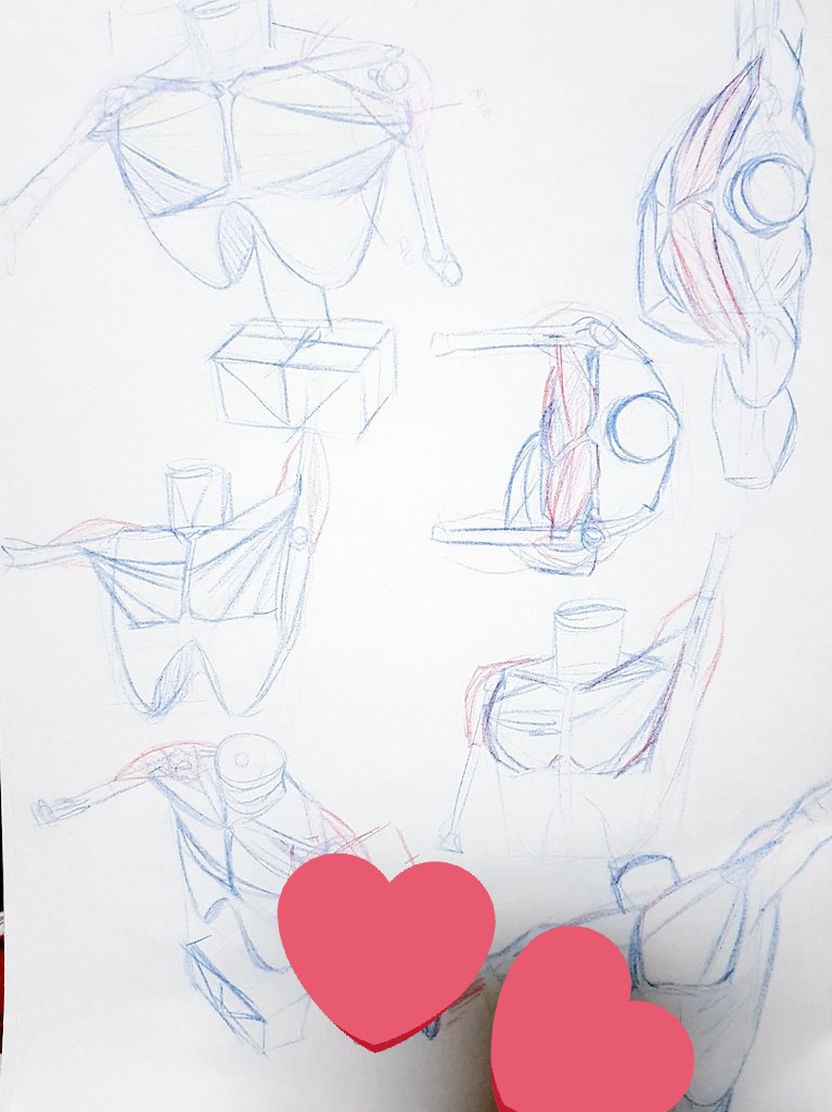 LOVE_KRBK's tweet photo. Hi, it's been a while no see! 
I haven't been able to connect because I'm focusing on drawing muscles. Sorry.
I'll brag about what I've drawn before I go!😘😘 https://t.co/C6F5QPTDws
