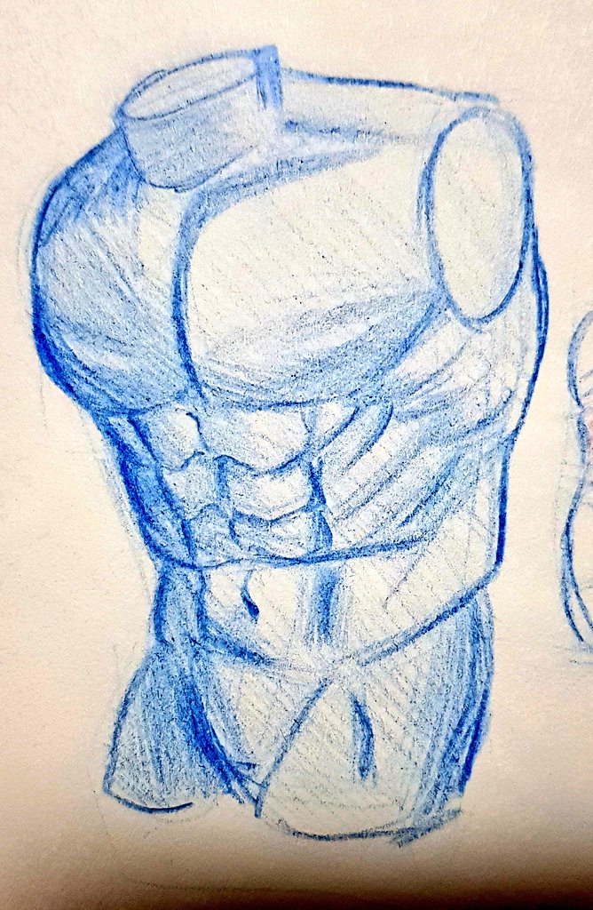 LOVE_KRBK's tweet photo. Hi, it's been a while no see! 
I haven't been able to connect because I'm focusing on drawing muscles. Sorry.
I'll brag about what I've drawn before I go!😘😘 https://t.co/C6F5QPTDws