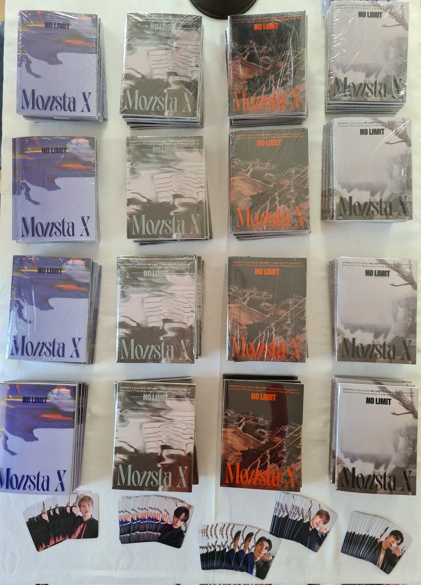 imxinterstellar's tweet image. #imxinterstellarupdates
all batches of No Limit albums have arrived safely! I&apos;ll now get to sorting and unsealing and hopefully FedEx will send the customs fee soon in case there was any 💕