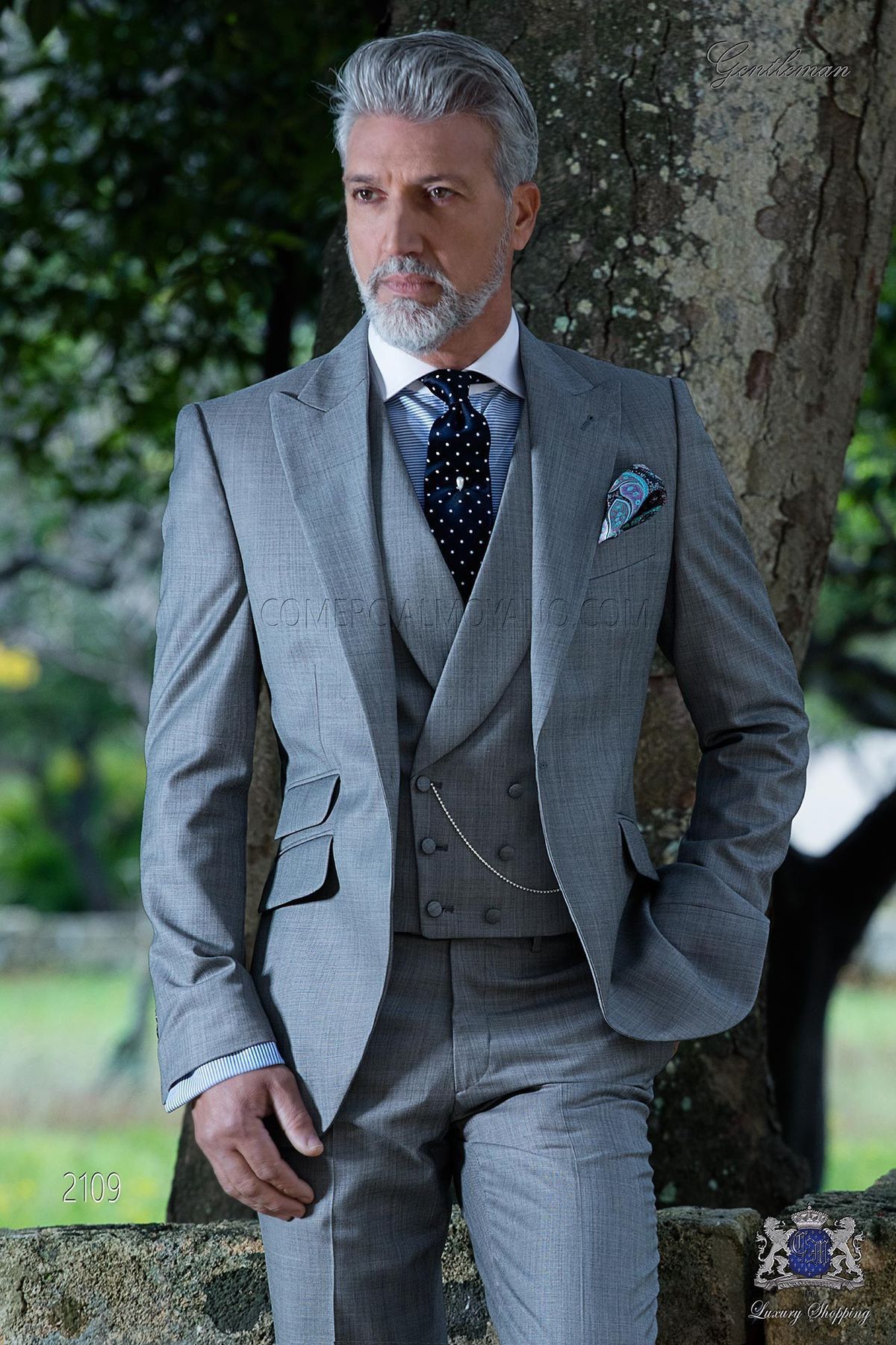 Grey Raymond Saphire Mens Formal 3 piece Suit – Luxurazi