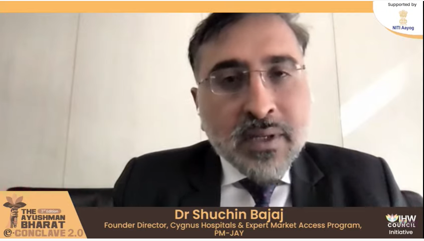 IHWCouncil's tweet photo. "#AyushmanBharat Yojana is entirely #digital, it’s a very positive thing for a government scheme. Claim processing is very fast and there are no unnecessary deductions."
- @shuchinbajaj
#AyushmanBharat #ABConclave #UniversalHealthCoverage https://t.co/X6GvphhkSS