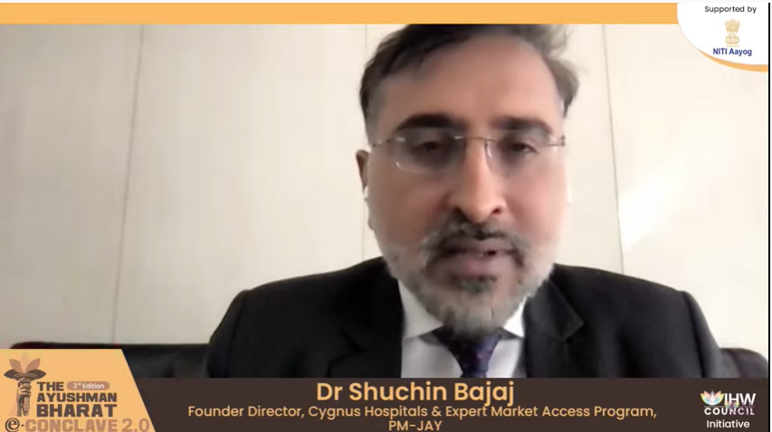 IHWCouncil's tweet photo. @shuchinbajaj @Ujalacygnus @MoHFW_INDIA @narendramodi @mansukhmandviya @NITIAayog What #AyushmanBharat scheme is doing is providing the communities that did not have access - the power to access good quality healthcare.
- @shuchinbajaj
#AyushmanBharat #ABConclave #UniversalHealthCoverage @Ujalacygnus https://t.co/74YwmHaniP