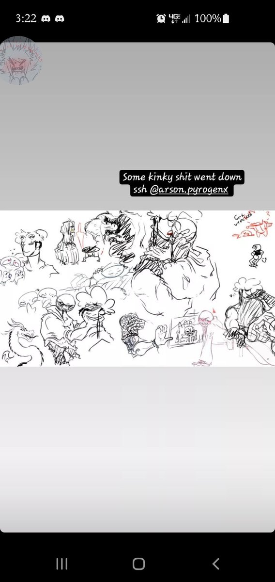 APyrogenic's tweet image. Just had the best drawing night with @ eternal_scream.exe on Instagram, literally go look at their art it&apos;s phenomenal 🔥
#YourBoyfriendnsfw #YourBoyfriendGamefanart 
#digitalcollab