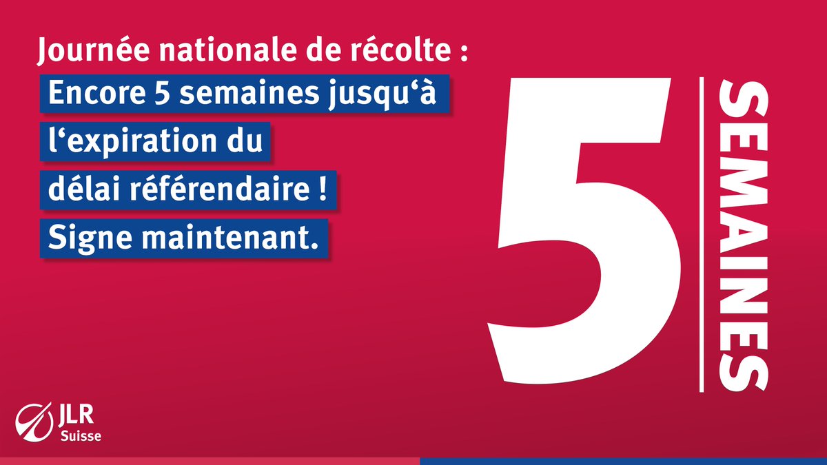 JLR_CH's tweet photo. Dernière ligne droite ! Tu n'as pas encore signé ? Alors signe ici : https://t.co/rt5BKXsDtO. Tu as encore des signatures chez toi ? Envoie-les ASAP à Flaach. Chaque signature compte ! 📝🙌🏻💪🏻 https://t.co/Itf0g1phFm