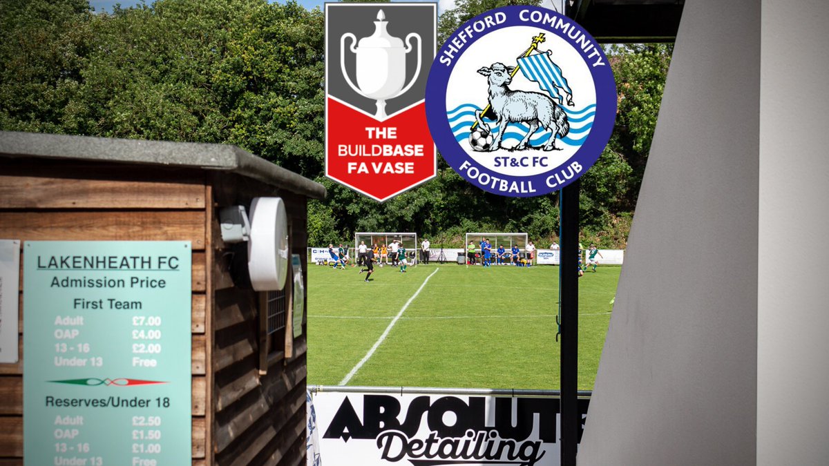 𝐈𝐓'𝐒 𝐇𝐄𝐑𝐄.

🆚 <a href="/sheffordcampton/">sheffordtowncampton</a> 
🏟️ The Nest, Lakenheath
🏆 #FAVase, Third Round
⏱️ KO 3.00pm

#UpTheHeath 💚