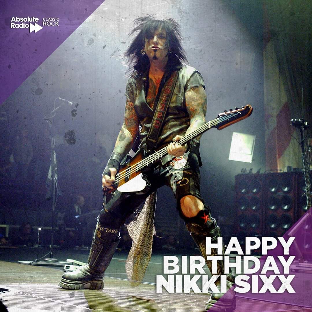 Happy birthday Nikki Sixx! The Motley Crue man turns 63 today! 