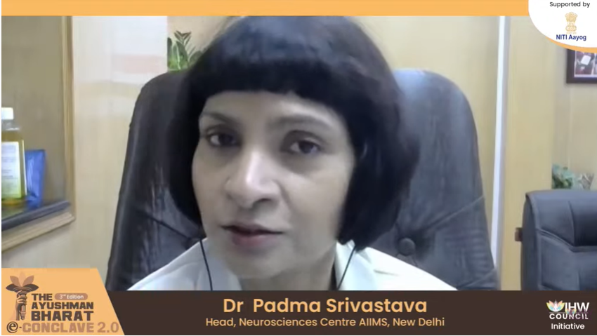 IHWCouncil's tweet photo. @mohdameel @drkuldeep @JugalVMMC @MoHFW_INDIA @mansukhmandviya @NITIAayog @TataMemorial @narendramodi @PMOIndia @IndianCancerSoc @NICPR_Noida We had 18 lakh registered #Stroke cases last year in the country during #covid, and 25% of these cases have happened in people less than 40 years of age.
- Dr Padma Srivastava, Head, Neurosciences Centre AIIMS, New Delhi
#AyushmanBharat #ABConclave #UniversalHealthCoverage https://t.co/tiysSvoclv
