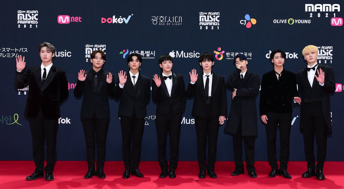 ATEEZ on Mnet Asian Music Awards 2019 — 2020 — 2021 #MAMAVOTE
