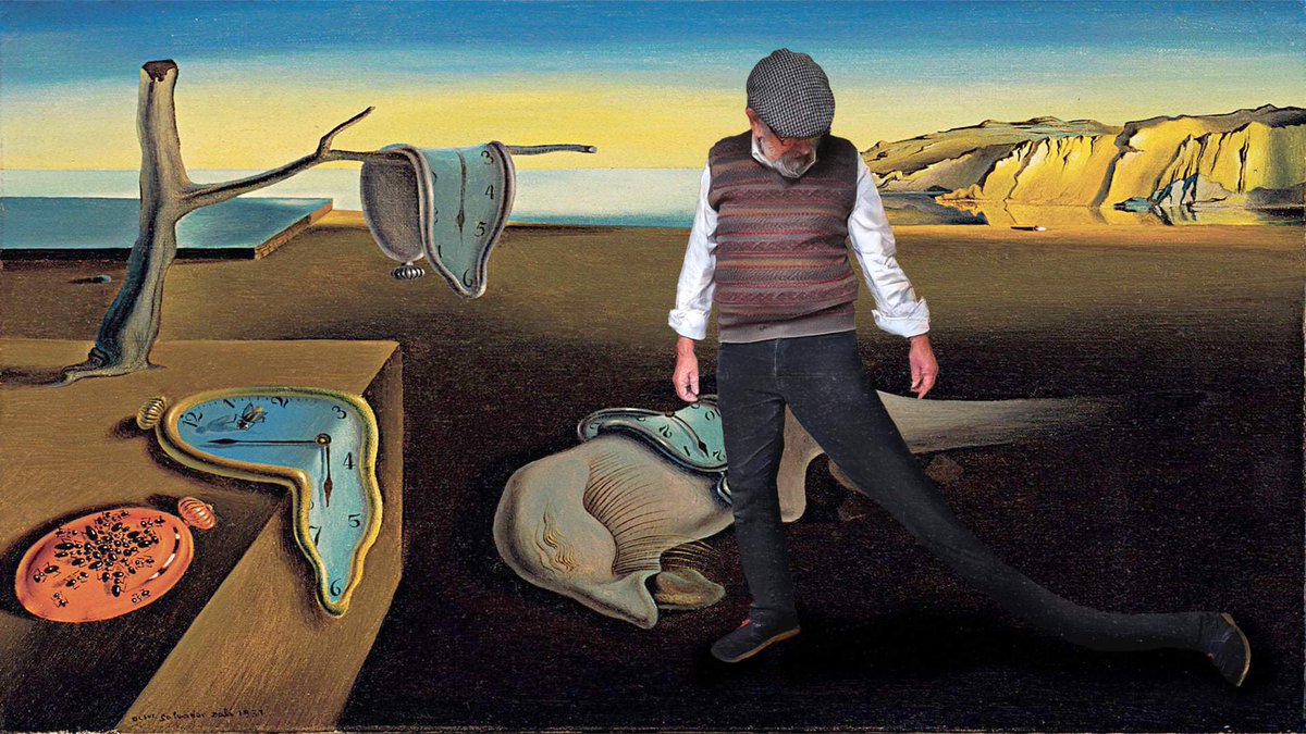 Day 11:

"Brilliant, I just had that leg fixed" | Salvador Dalí, oil on canvas, 1931