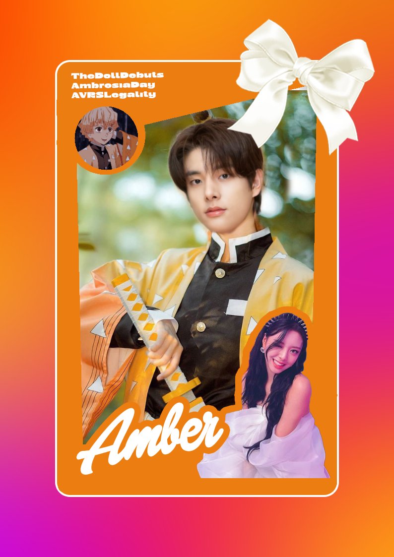 boItszn's tweet photo. ㅤ
wala along fancy tweet format pero happy birthday amber!
#TheDollDebuts
#AVRSLegality
#AmbrosiaDay
ㅤ https://t.co/Js0lA5DAWW