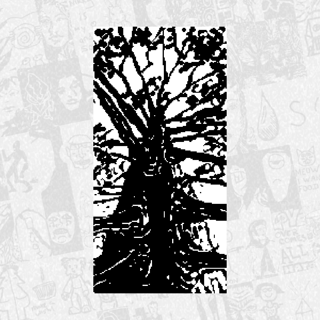 500kArt's tweet photo. Looking up... 🌳
Credits: mag 2002, v 2005, zoomer 2005, Christopher 2002
More big trees, skies (and mushrooms) at https://t.co/tFwM0ZpJGD
#500kart #youdraw #nftart #bnw #bw #monochrome #pixelart https://t.co/8sCfyiScqi