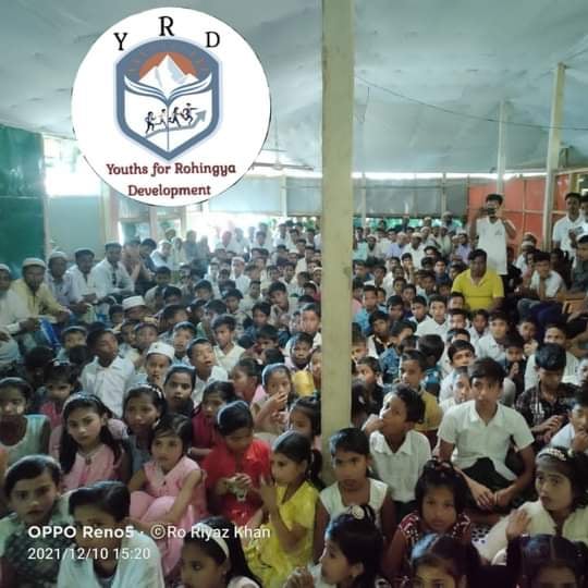 ForYrd's tweet photo. Alhamdulila We have done another ceremony in our center 1.
# Youths for Rohingya Development (YRD) always try to inspire our Rohingya community. https://t.co/mjSdBRIKLK