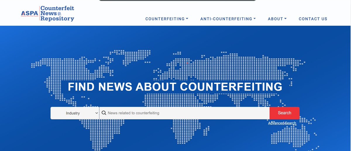 aspaglobal's tweet image. Read our latest @mailerlite newsletter: preview.mailerlite.com/l4q9s0 #counterfeitalert #counterfeitnews #anticounterfeiting