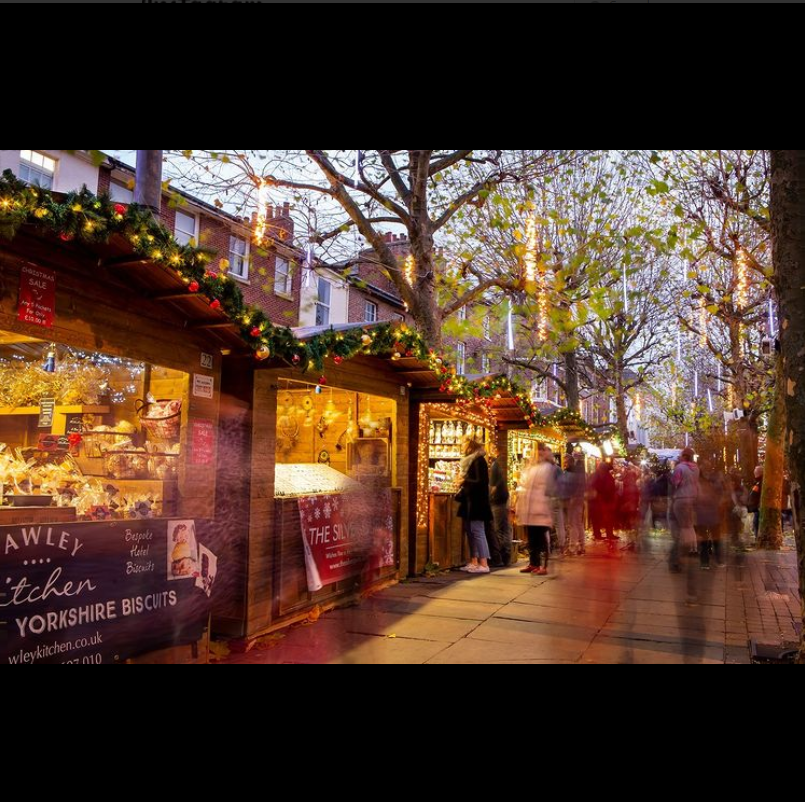 LeedsWaterside's tweet photo. We know there's loads of incredible independent shopping in Leeds, but in case you fancy a day trip somewhere, the St Nicholas Christmas fair is on in #York until 23 December with festive gifts, food and drinks in abundance 🎄 https://t.co/abpzojfpYX

 📷: @visityork https://t.co/bbRq2k2xma