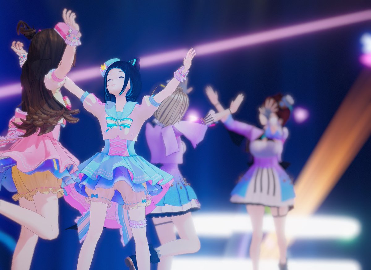 #sanrio_vfes ありがとうございました！！
まひすばみずねねどうやった？？🥰

大好きな3人と大好きなサンリオさんでライブが出来て大好きなポムポムプリンと関われて本当に最高のステージでした😭❕💓

またこの4人で歌って踊りたいいい！！！

#まりなす
#GEMSCOMPANY