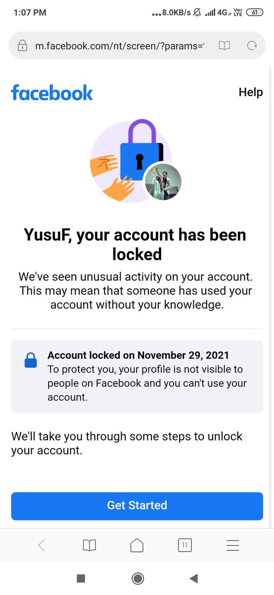 Yusufyaara's tweet photo. sir your security system has been locked my real facebook account now i am sending my proof please sir review it and reopen my real id
Name- yusuf dawood tamboli
Brithdate - 18/10/1981
Gamil - yusufdtamboli@gmail.com
Link https://t.co/EiACi3nI0D @Meta @boztank  @facebookapp https://t.co/bA8OlhvlzK