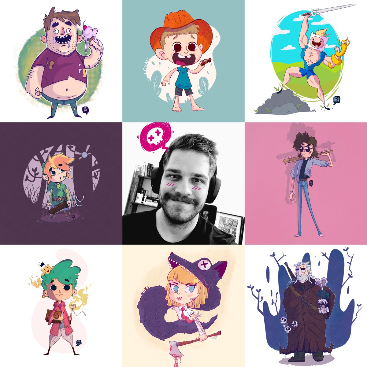 RamonHitzeroth's tweet photo. I haven't done much art this year, but here are my top illustrations of 2021 #artvsartist2021 #artvsartist https://t.co/KLyhpegCMP