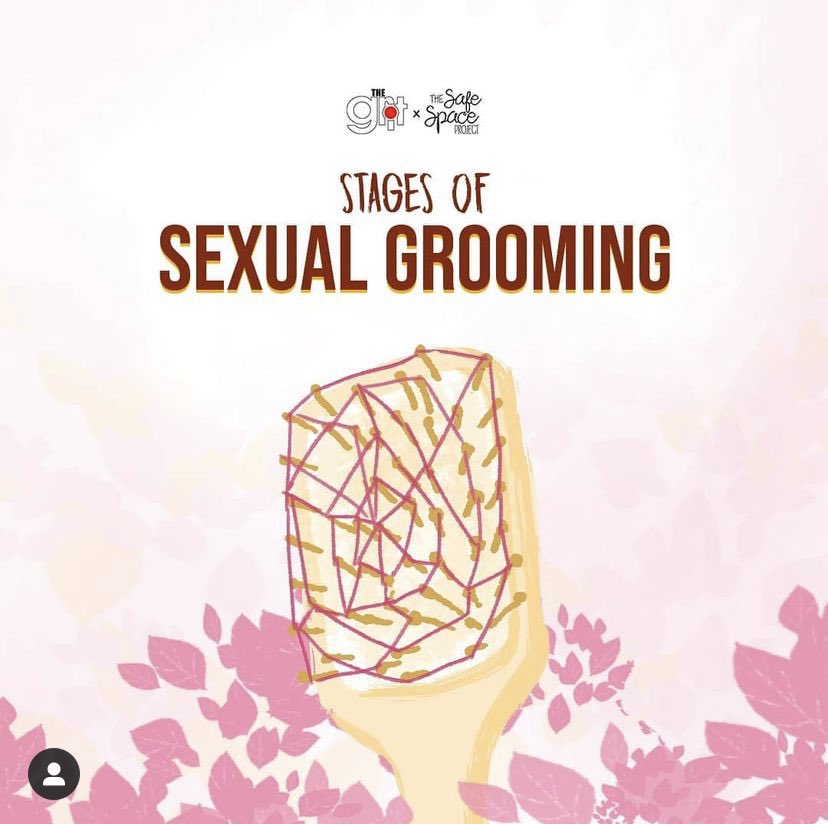 WeAreTSSP's tweet photo. Amidst all this conversation about pre-teens/teenagers/minors being taken advantage of by adults, we’re just here to make sure no one misses signs of sexual grooming. 

TW for rest of the thread: mentions of sexual violence, child abuse

RT to amplify! https://t.co/bVgTcDZPgm