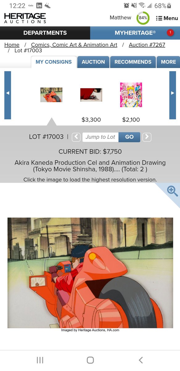 Set your alarms! The largest ever auction of Anime begins at 8:00 AM Pacific Time at <a href="/HeritageAuction/">Heritage Auctions</a> 

comics.ha.com/itm/animation-…