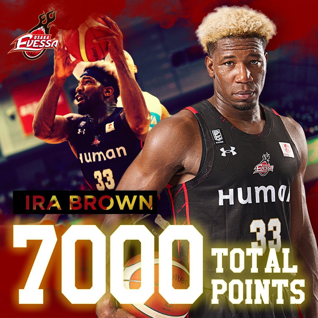 大阪エヴェッサ アイラ ブラウン 選手が本日の北海道戦で個人通算7 000得点を達成しました Bリーグ以前のリーグ戦のデータを合算した成績 大阪エヴェッサ Rockinhot T Co Il9adzac06 Twitter 大阪エヴェッサ アイラ ブラウン 選手が本日の北海道戦で個人通算7 000得点を達成しました Bリーグ以前のリーグ戦のデータを合算した成績 大阪エヴェッサ Rockinhot T Co Il9adzac06 Twitter