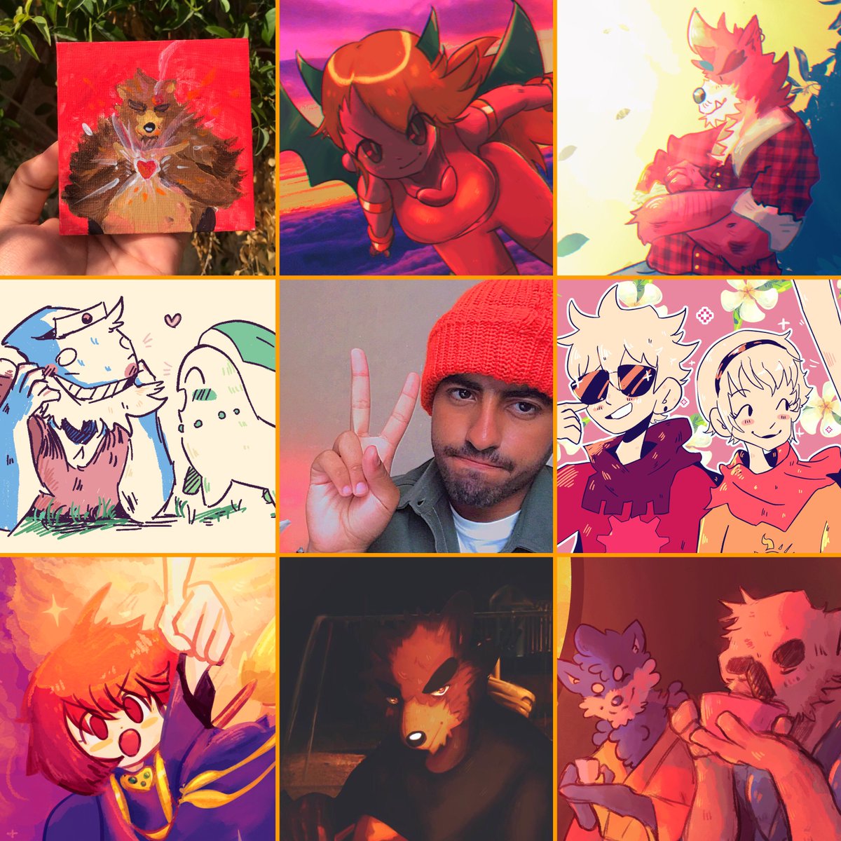 ebbiesama's tweet image. been a while since I did this so hi🧡✨
#artvsartist2021 #artvsartist