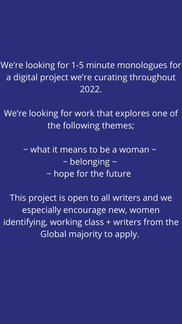 Bluestocking Theatre tweet media