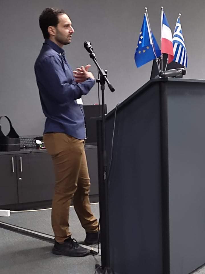 itamposis's tweet photo. Talking about HSCBB and ISCB student council at 15th Conference of the Hellenic Society for Computational Biology and Bioinformatics (#HSCBB21) https://t.co/youdpDDI0S