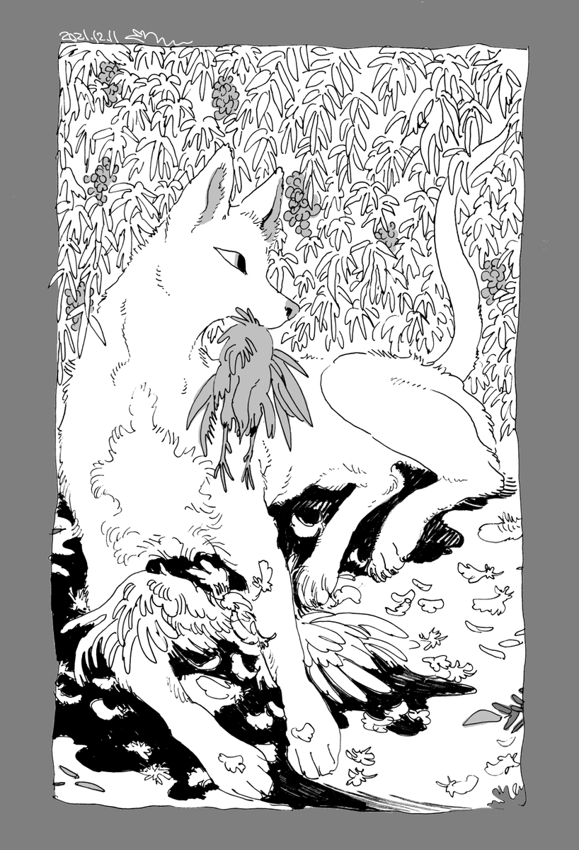 狩りの様子 