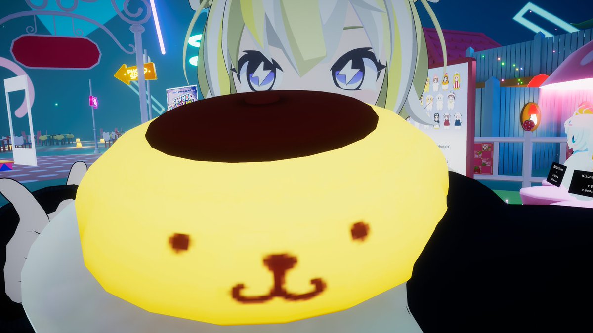 s44511173's tweet photo. SANRIO Virtual Fesに行ってきました！#4
ライブ見たりスイーツ食べたり気球に乗ったり。無料エリアのみだったけど楽しかった！（写真の数が物語っているｗ）
#michaling #sanrio_vfes https://t.co/1ZCN1KiMz1