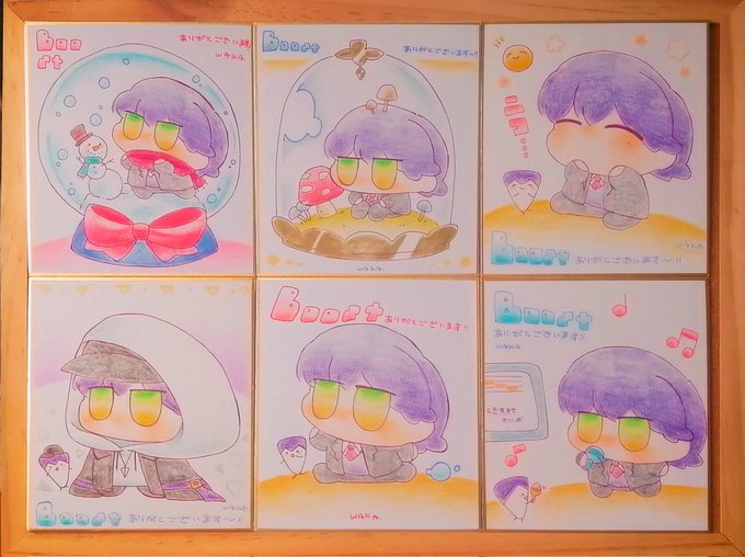 色紙つづき〜🍠🌰 