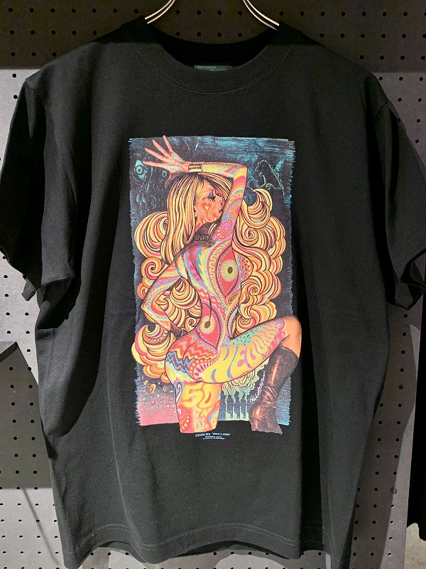 ロッキンジェリービーン ゴジラ ヘドラ 50周年 エロスティカ Tシャツ