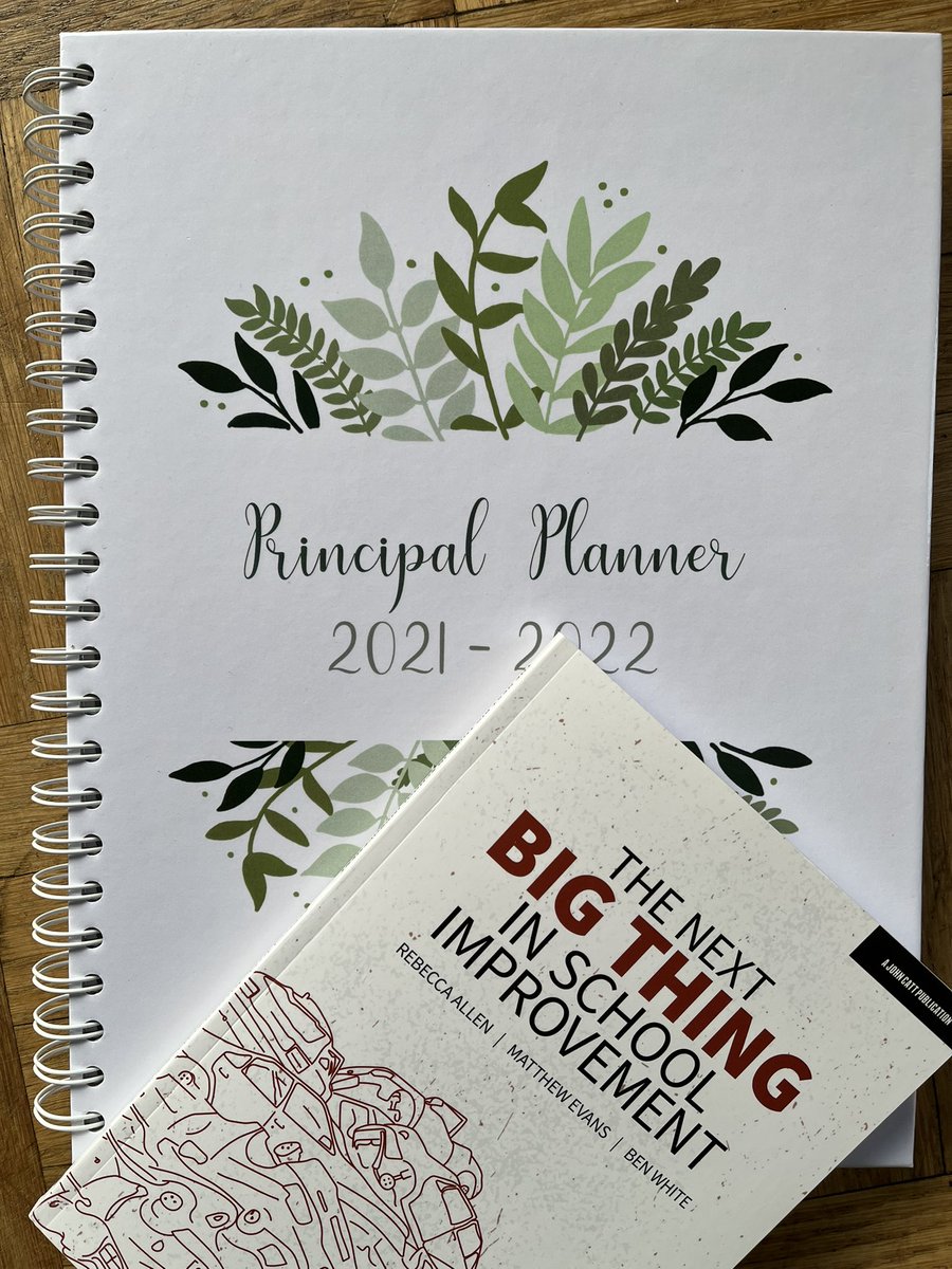 ~ ADVENT GIVEAWAY ~
We thought you all deserve a treat, so we are giving away a HARDBACK PLANNER and a <a href="/profbeckyallen/">Becky Allen</a> <a href="/head_teach/">Matthew Evans</a> book. To enter, like and retweet this post. Today’s is a Botanical PRINCIPAL planner. Winner chosen randomly at 8:30pm tonight. GOOD LUCK! T&amp;Cs apply