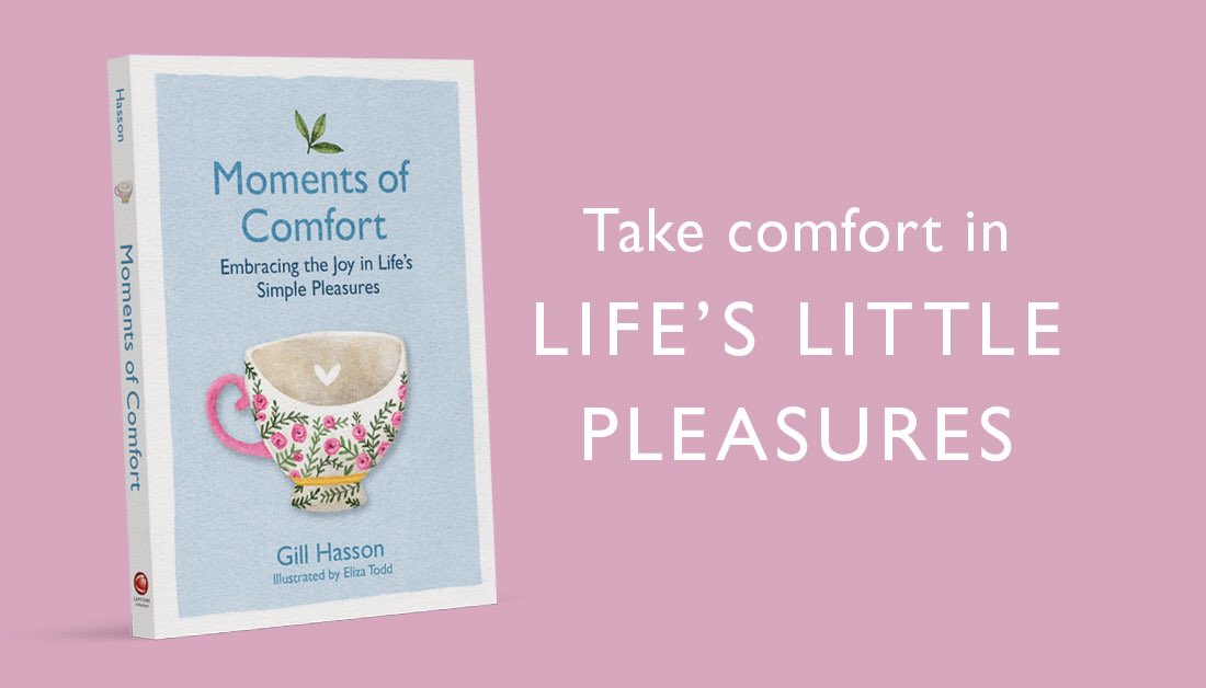 thisiscapstone's tweet photo. If you’re searching for perfect Christmas gifts this weekend, then this really is a lovely illustrated book which will bring back the comfort into someone’s life, reminding them of all the joy that can be found in the small pleasures of life. #momentsofcomfort #comfortandjoy https://t.co/7P7vorkihP