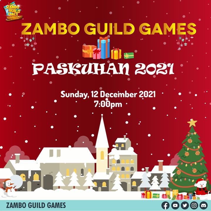 ZamboGuildGames's tweet photo. Happy Holidays ZGG Fam! 🎁🎅🎄 #ChristmasSeason #HappyHolidays2021 #ZamboGuild https://t.co/JM9hdtLs8u