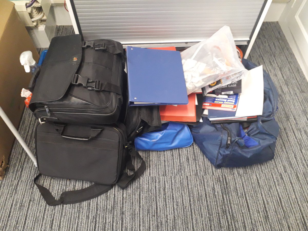 MarkOB53's tweet image. Busy day planned clearing office and service car. This is just half the stuff from the boot..I seem to have collected all sorts of stuff over the years!