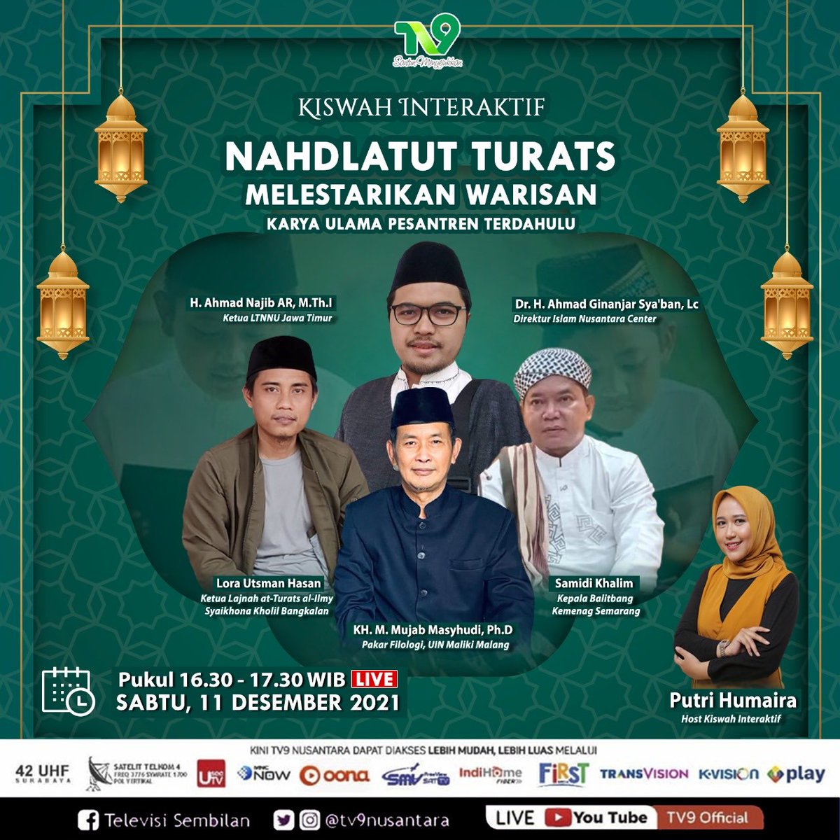 Nahdlatut Turats: Melestarikan Warisan Karya Ulama Pesantren Terdahulu 

#KiswahInteraktif #TV9nusantara
tv9.or.id/stream