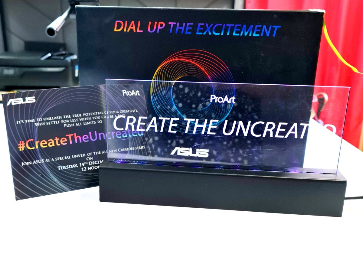 ManojSaru's tweet image. Interesting invite from @ASUSIndia 
Guess kar sakte ho Kya #Unveil hone wala hai 14th Dec ko ??
#CreateTheUncreated ✌