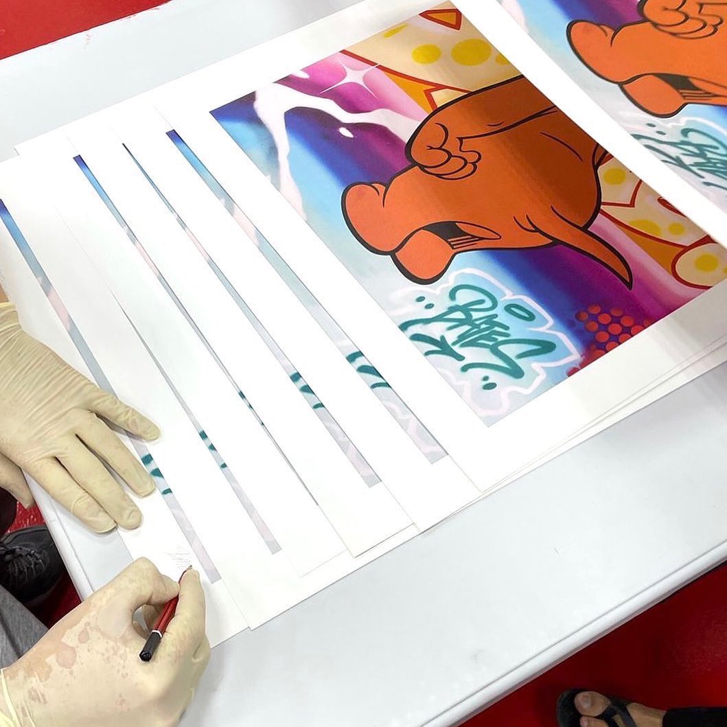 Mouse Trap by BATES <a href="/Great_Bates/">GreatBates</a> prints will be launched on <a href="/artsgalore/">Fatima Erum.</a>.art Artsgalore.art on 11th December in two versions. A Giclee print and a Hand Embellished Giclee print. Shipping will commence 24 to 48 hours after purchase.

For more info contact info@buygraff.com