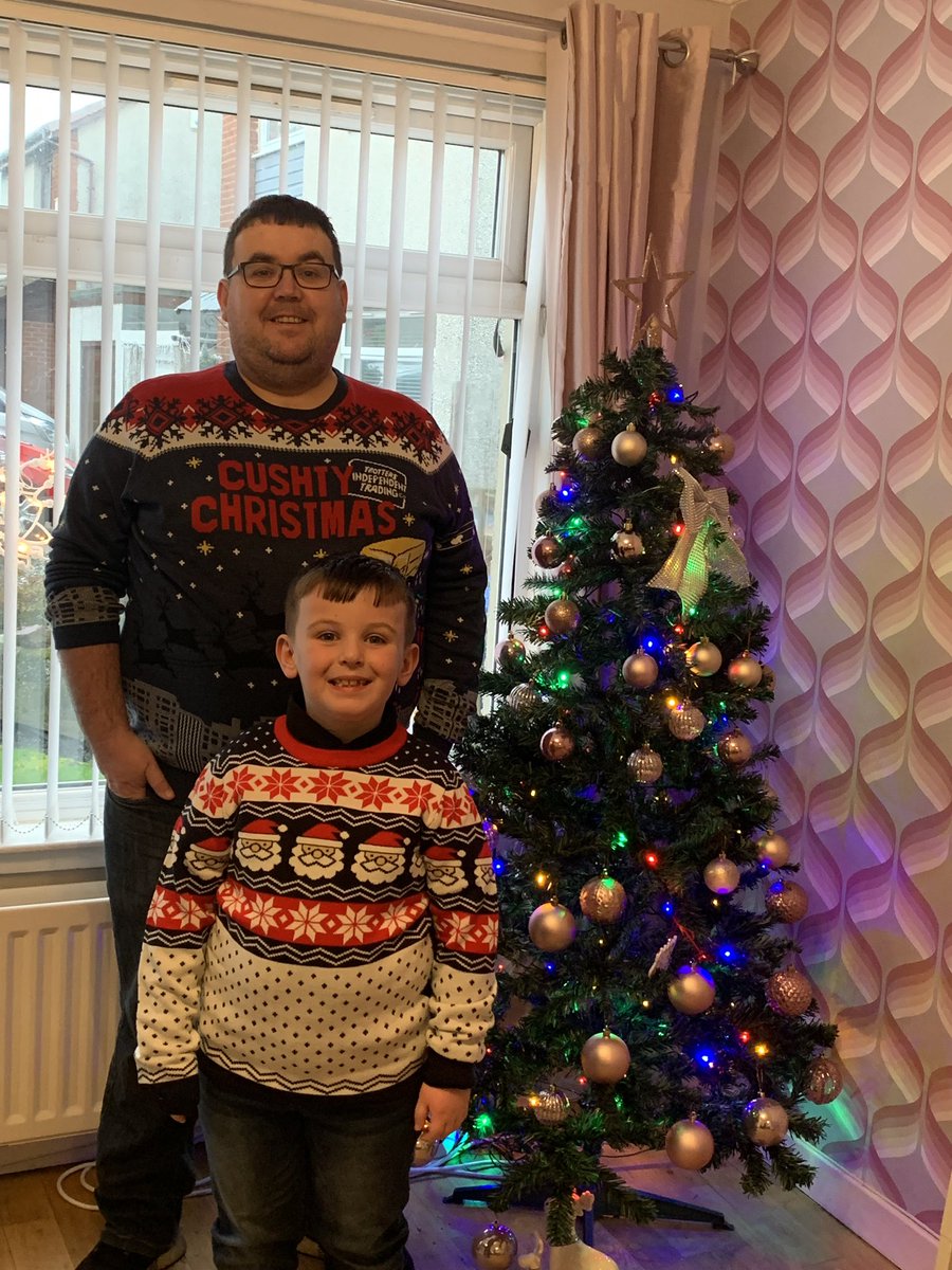 brougher1979's tweet photo. The Christmas spirit has started!!! Time for the @ferry_athletic 2014 Christmas party. #forzaferry💛💙 https://t.co/bPFTxgyMJ0